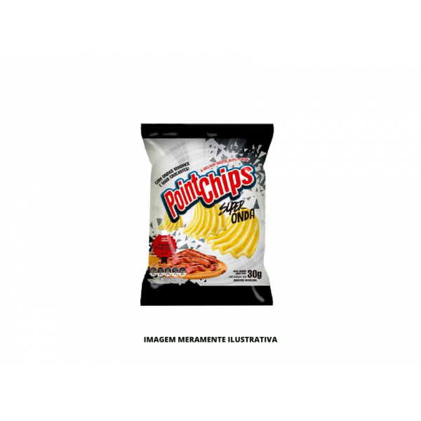 BATATA SUP OND L. BRAGANTINA POINT CHIPS 1X24X30G